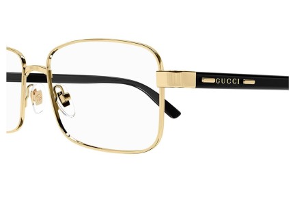 Okuliare Gucci GG1586O 004 Squared Zlaté