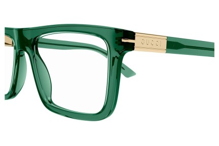 Okuliare Gucci GG1504O 007 Squared Zelené