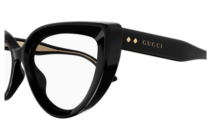 Okuliare Gucci GG1530O 001 Cat Eye Čierne