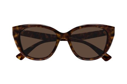 Slnečné okuliare Gucci GG1588S 002 Cat Eye Havana