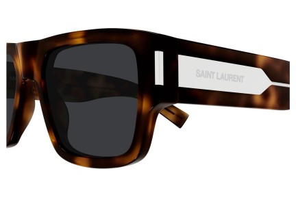 Slnečné okuliare Saint Laurent SL659 002 Obdĺžníkové Havana