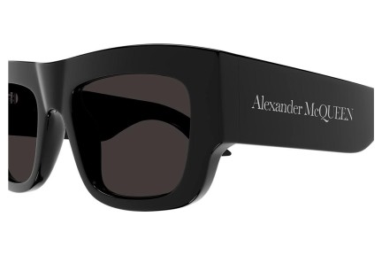 Slnečné okuliare Alexander McQueen AM0449S 001 Obdĺžníkové Čierne