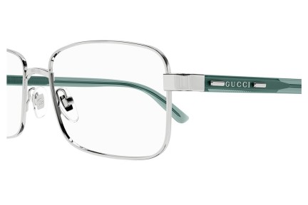 Okuliare Gucci GG1586O 003 Squared Strieborné