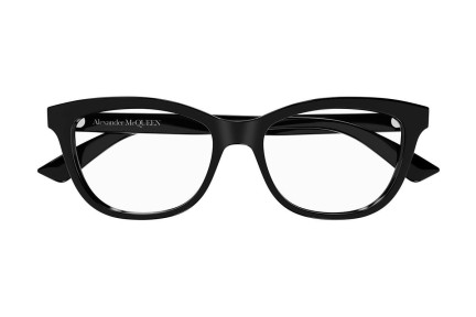 Okuliare Alexander McQueen AM0461O 001 Cat Eye Čierne