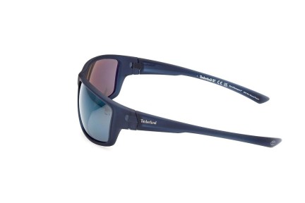 Slnečné okuliare Timberland TB00003 91D Polarized Obdĺžníkové Modré