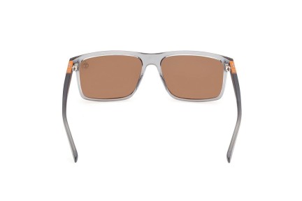 Slnečné okuliare Timberland TB00006 20H Polarized Obdĺžníkové Sivé