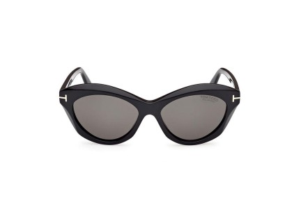 Slnečné okuliare Tom Ford FT1111 01D Polarized Oválne Čierne