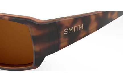 Slnečné okuliare Smith GUIDECHOICES HGC/L5 Polarized Obdĺžníkové Havana