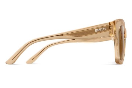 Slnečné okuliare Smith SWAY HAM/L5 Polarized Obdĺžníkové Béžové