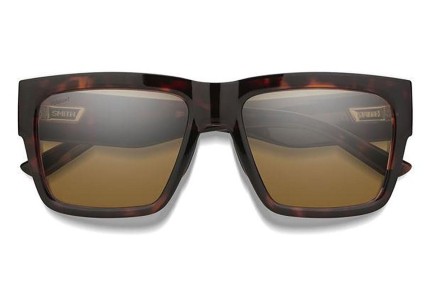 Slnečné okuliare Smith LINEUP 086/SP Polarized Obdĺžníkové Havana