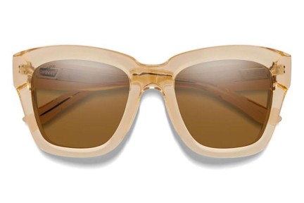 Slnečné okuliare Smith SWAY HAM/L5 Polarized Obdĺžníkové Béžové