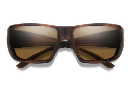 Slnečné okuliare Smith GUIDECHOICES HGC/L5 Polarized Obdĺžníkové Havana