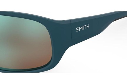 Slnečné okuliare Smith SPINNER QM4/QG Polarized Jednoliate | Shield Modré