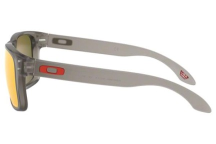 Slnečné okuliare Oakley Holbrook XS OJ9007-03 PRIZM Squared Sivé