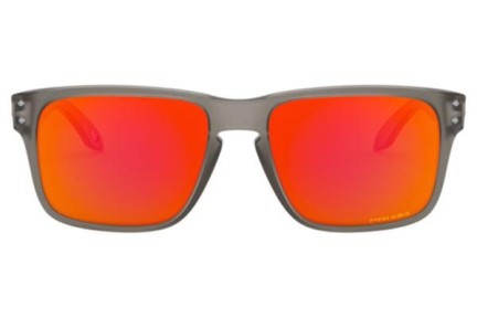 Slnečné okuliare Oakley Holbrook XS OJ9007-03 PRIZM Squared Sivé