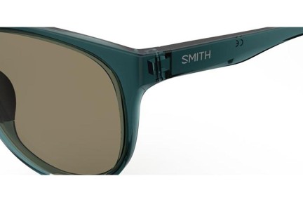 Slnečné okuliare Smith LAKESHASTA QM4/L7 Polarized Okrúhle Modré