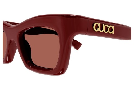 Slnečné okuliare Gucci GG1773S 003 Cat Eye Červené