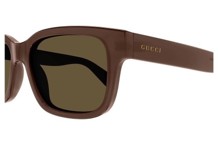 Slnečné okuliare Gucci GG1583S 004 Squared Hnedé