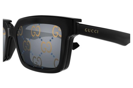 Slnečné okuliare Gucci GG1543S 001 Obdĺžníkové Čierne