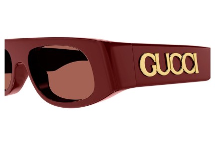 Slnečné okuliare Gucci GG1771S 003 Obdĺžníkové Červené