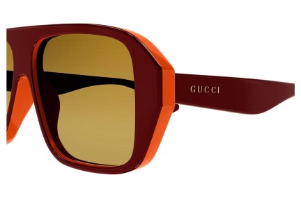 Slnečné okuliare Gucci GG1615S 003 Obdĺžníkové Červené