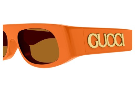 Slnečné okuliare Gucci GG1771S 007 Obdĺžníkové Oranžové