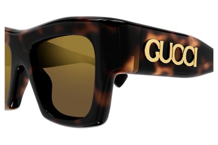 Slnečné okuliare Gucci GG1772S 007 Obdĺžníkové Havana