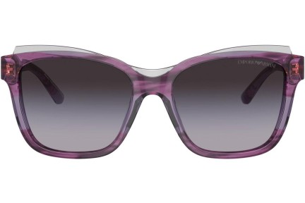 Slnečné okuliare Emporio Armani EA4209 60568G Squared Fialové