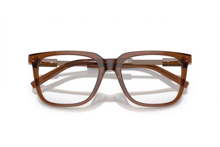 Okuliare Giorgio Armani AR7252U 6049 Squared Hnedé