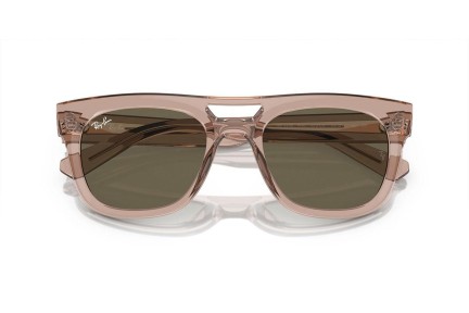 Slnečné okuliare Ray-Ban RB4426 6727/3 Squared Hnedé