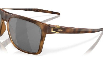 Slnečné okuliare Oakley Leffingwell OO9100 910018 Polarized Squared Havana