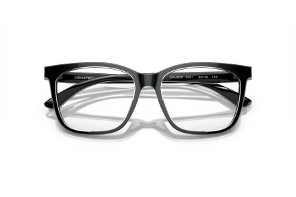 Okuliare Emporio Armani EA3228 6051 Squared Čierne