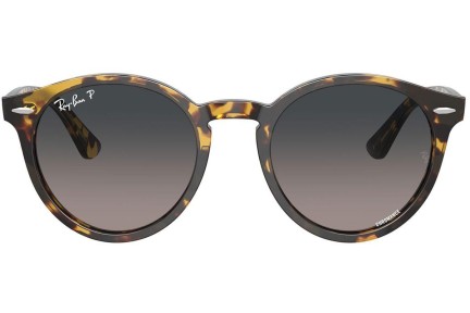 Slnečné okuliare Ray-Ban Larry RB7680S 1332GL Polarized Okrúhle Havana