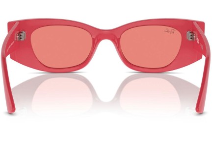 Slnečné okuliare Ray-Ban RB4427 676084 Browline Červené