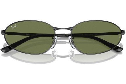 Slnečné okuliare Ray-Ban RB3734 002/B1 Oválne Čierne