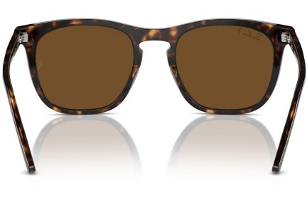 Slnečné okuliare Ray-Ban RB2210 902/57 Polarized Squared Havana