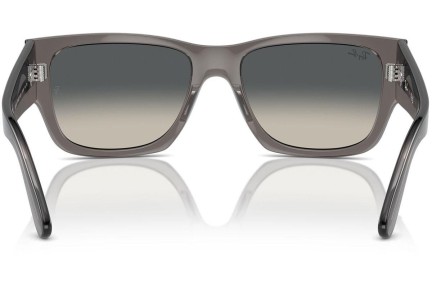 Slnečné okuliare Ray-Ban Carlos RB0947S 667571 Obdĺžníkové Sivé