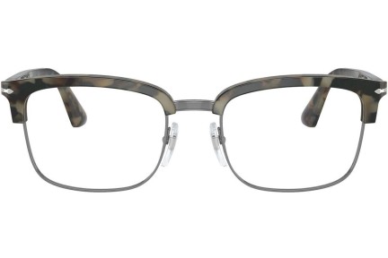 Okuliare Persol PO3340V 1071 Obdĺžníkové Sivé