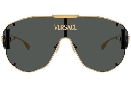 Slnečné okuliare Versace VE2268 100287 Jednoliate | Shield Zlaté