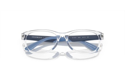 Okuliare Emporio Armani EK3001 5893 Squared Priehľadné