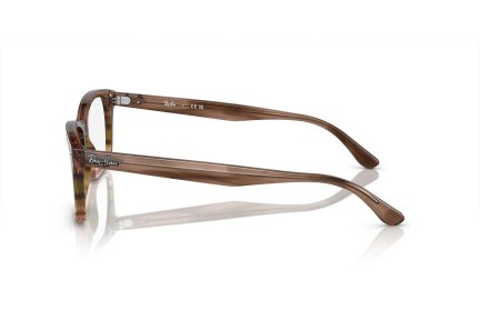 Okuliare Ray-Ban RX5428 8255 Squared Hnedé