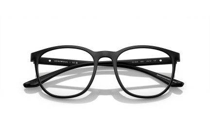 Okuliare Emporio Armani EA3229 5001 Okrúhle Čierne