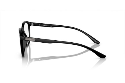 Okuliare Emporio Armani EA3229 5001 Okrúhle Čierne