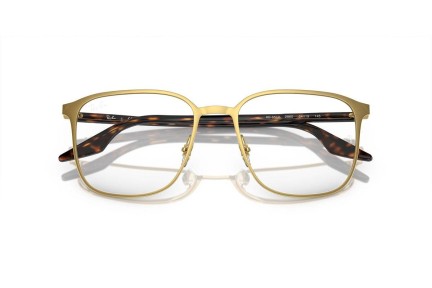 Okuliare Ray-Ban RX6512 2860 Squared Hnedé