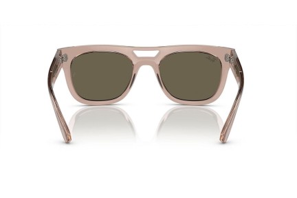 Slnečné okuliare Ray-Ban RB4426 6727/3 Squared Hnedé