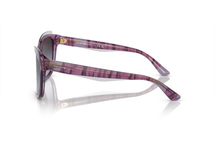 Slnečné okuliare Emporio Armani EA4209 60568G Squared Fialové