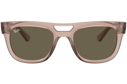 Slnečné okuliare Ray-Ban RB4426 6727/3 Squared Hnedé