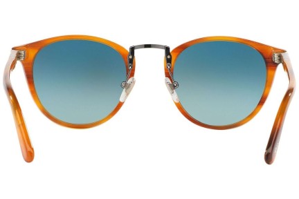 Slnečné okuliare Persol Typewriter Edition PO3108S 960/S3 Polarized Okrúhle Hnedé