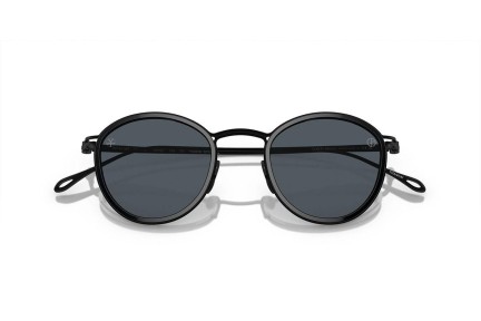 Slnečné okuliare Giorgio Armani AR6148T 327787 Okrúhle Čierne