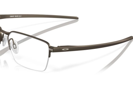 Okuliare Oakley OX5080 508002 Obdĺžníkové Hnedé